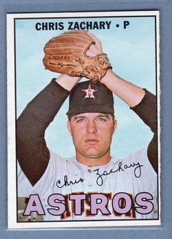 1967 Topps #212 Chris Zachary EX-MT  GO390