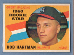 1960 Topps #129 Bob Hartman EX   GO550