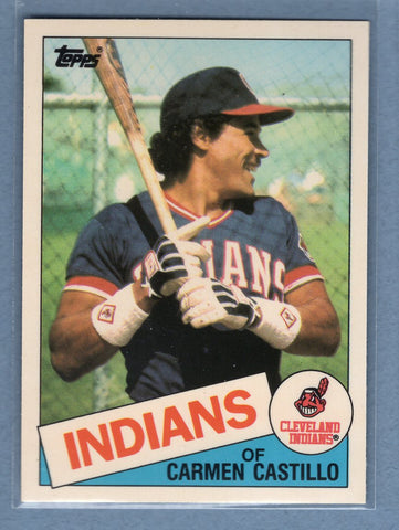 1985 Topps Tiffany #184 Carmen Castillo NM