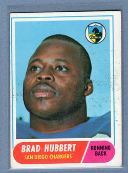 1968 Topps #141 Brad Hubbert (st) VG  GO801