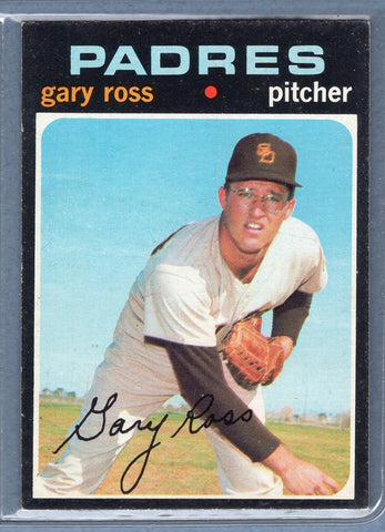 1971 Topps #153 Gary Ross  EX  SB1