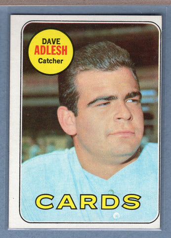 1969 Topps #341 Dave Adlesh (b) VG-EX  GO577