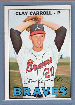 1967 Topps #219 Clay Carroll  EX   GO340