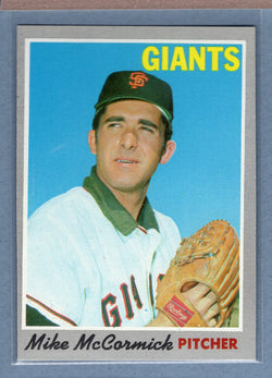 1970 Topps #337 Mike McCormick  (d) EX-MT  GO200