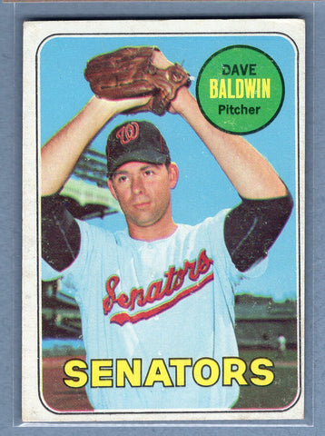 1969 Topps #132 Dave Baldwin (b) EX  GO602