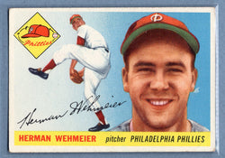 1955 Topps #29 Herman Wehmeier  VG-EX  GO93