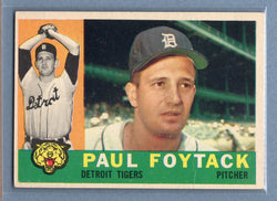 1960 Topps #364 Paul Foutack  G-VG  GO257