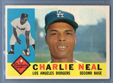 1960 Topps #155 Charlie Neal EX-MT  GO560
