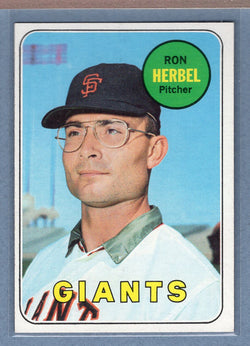 1969 Topps #251 Ron Herbel EX-MT  GO350