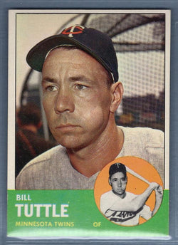 1963 Topps #127 Bill Tuttle EX-MT  GO393