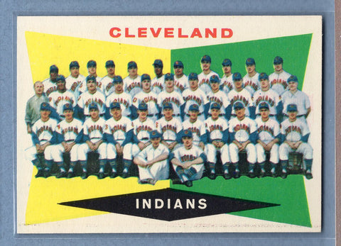 1960 Topps #174 Indians Team (mk) VG  GO223
