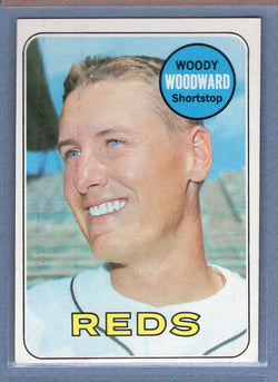 1969 Topps #142 Woody Woodward EX-MT  GO850