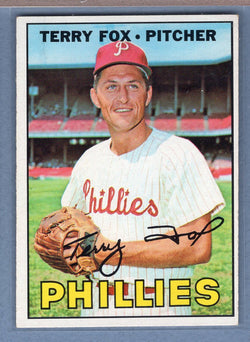 1967 Topps #181 Terry Fox EX  GO360