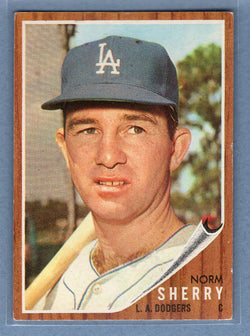 1962 Topps #238 Norm Sherry  EX  GO522