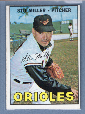 1967 Topps #345 Stu Miller (st) (a) VG   GO223
