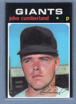 1971 Topps #108 John Cumberland  EX  GO501