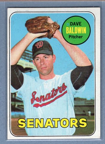 1969 Topps #132 Dave Baldwin (st) (c) VG  GO602
