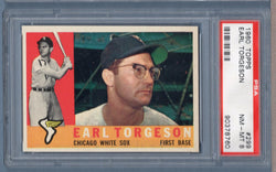 1960 Topps #299 Earl Torgenson (90378760) PSA 8