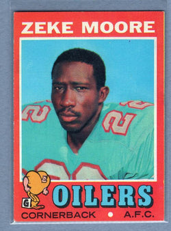 1971 Topps #43 Zeke Moore EX-MT  GO244