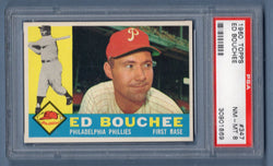 1960 Topps #347 Ed Bouchee (30901869) PSA 8