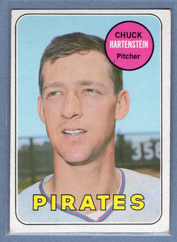 1969 Topps #596 Chuck Hartenstein EX  GO572