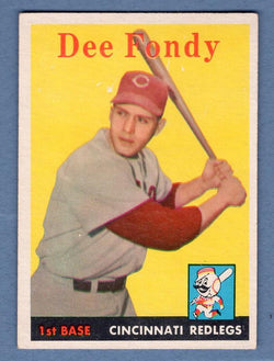 1958 Topps #157 Dee Fondy EX  GO495