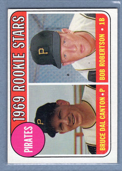 1969 Topps #468 Pirates Rookies (b) EX   GO501