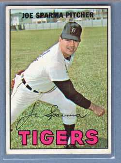 1967 Topps #13 Joe Sparma EX  GO368