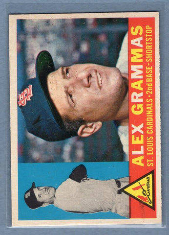 1960 Topps #168 Alex Grammas EX-MT   GO340