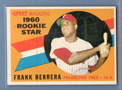 1960 Topps #130 Frank Herrera(b) EX   GO550