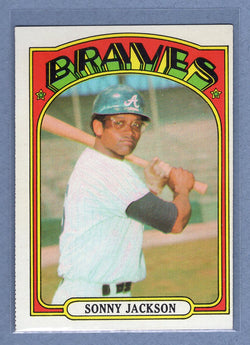 1972 Topps #318 Sonny Jackson EX   GO311