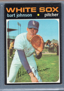 1971 Topps #156 Bart Johnson  EX  SB1