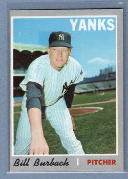 1970 Topps #167 Bill Burbach  EX-MT  GO695