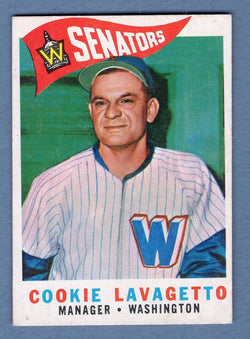 1960 Topps #221 Cookie Lavagetto EX-MT  GO240B
