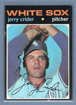 1971 Topps #113 Jerry Crider  EX  GO501