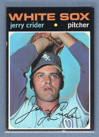 1971 Topps #113 Jerry Crider  EX  GO501