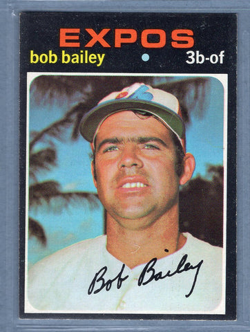 1971 Topps #157 Bob Bailey  EX  GO747