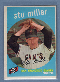1959 Topps #183 Stu Miller EX-MT  GO213