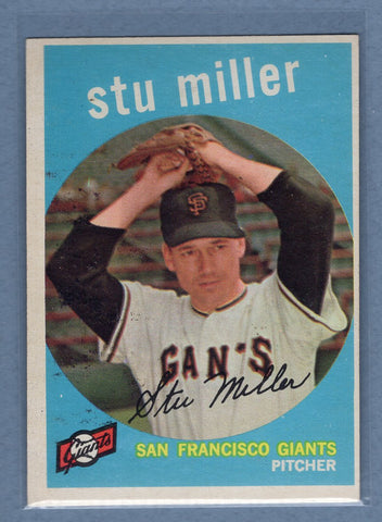 1959 Topps #183 Stu Miller EX-MT  GO213