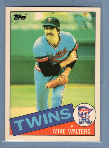 1985 Topps Tiffany #187 Mike Walters NM