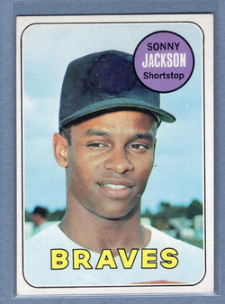1969 Topps #53 Sonny Jackson EX-MT  GO358