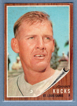 1962 Topps #241 Johnny Kucks  EX  GO522