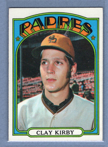 1972 Topps #173 Clay Kirby EX  GO500