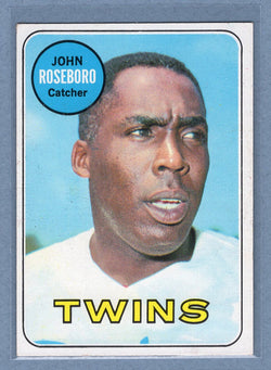 1969 Topps #218 John Roseboro (b) (st) VG  GO265
