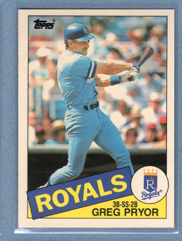 1985 Topps Tiffany #188 Greg Pryor NM