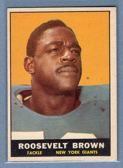 1961 Topps #88 Roosevelt Brown (HOF)  VG-EX  GO801