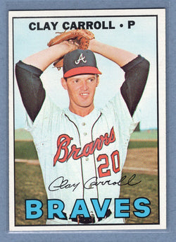 1967 Topps #219 Clay Carroll EX-MT  GO390