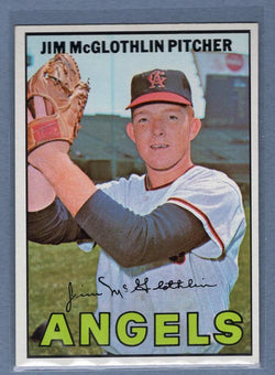 1967 Topps #19 Jim McGlothlin EX-MT Set Break GO428