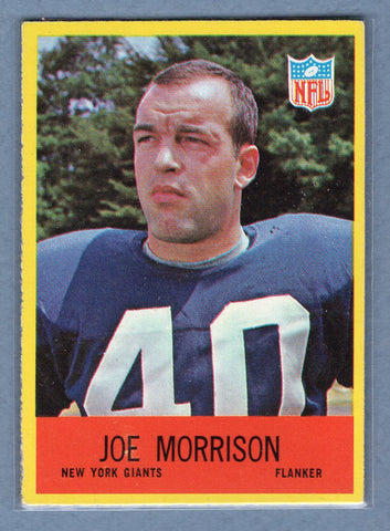 1967 Philadelphia #116 Joe Morrison EX-MT   GO118