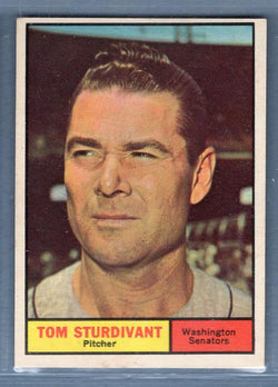 1961 Topps #293 Tom Sturdivant(b) EX   GO417